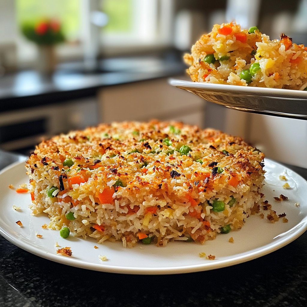 Gebratener Reis mit Knoblauch