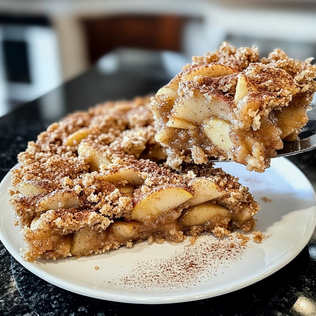 Weihnachtscrumble Dessert