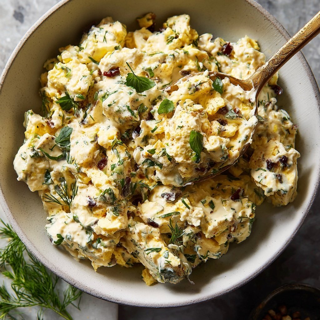 Schnell & Einfach 10-Minuten-Eiersalat mit Joghurt