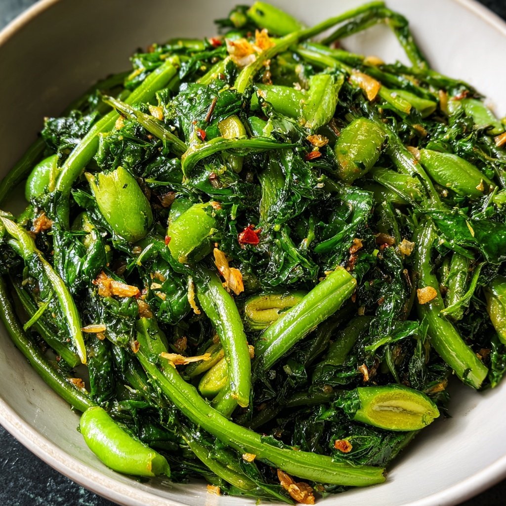 Schnibbelbohnen Pfanne – Low Carb