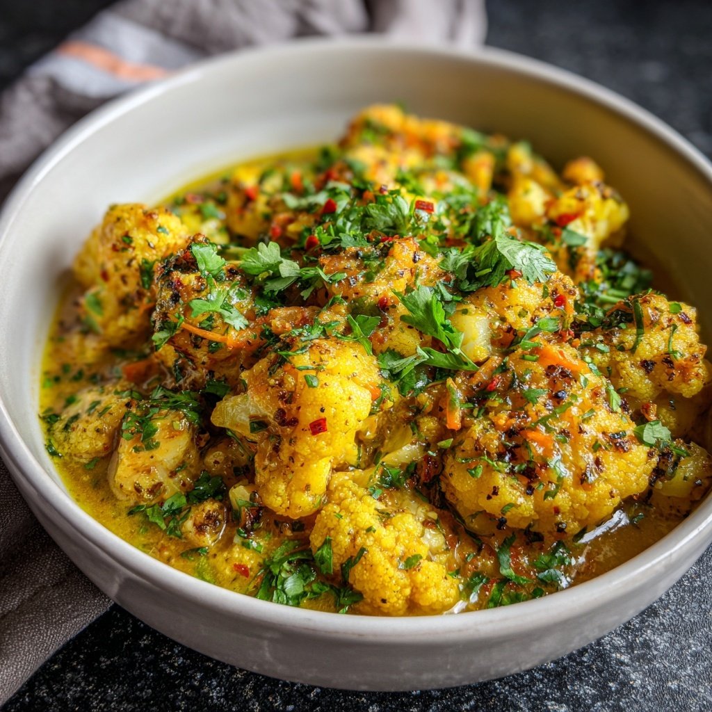 Blumenkohl Curry Mild