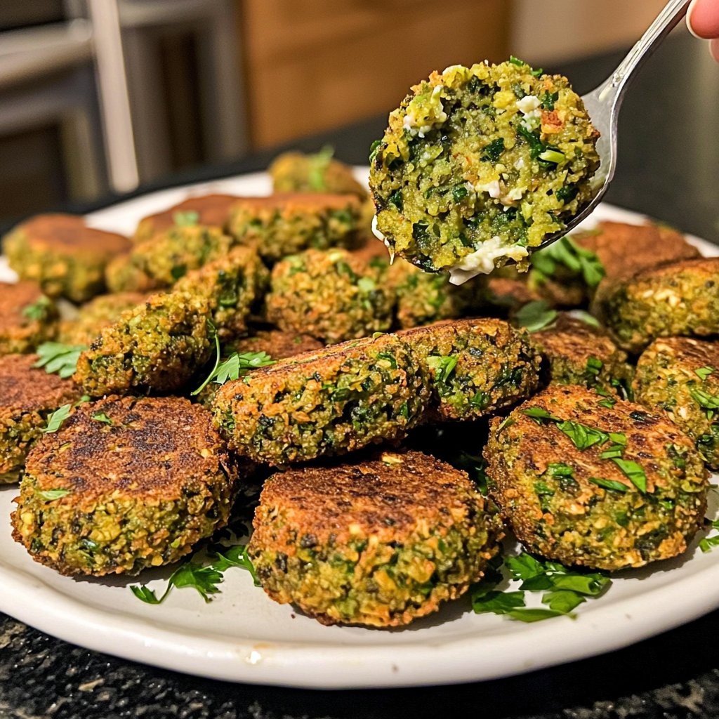 Falafel auf Salat