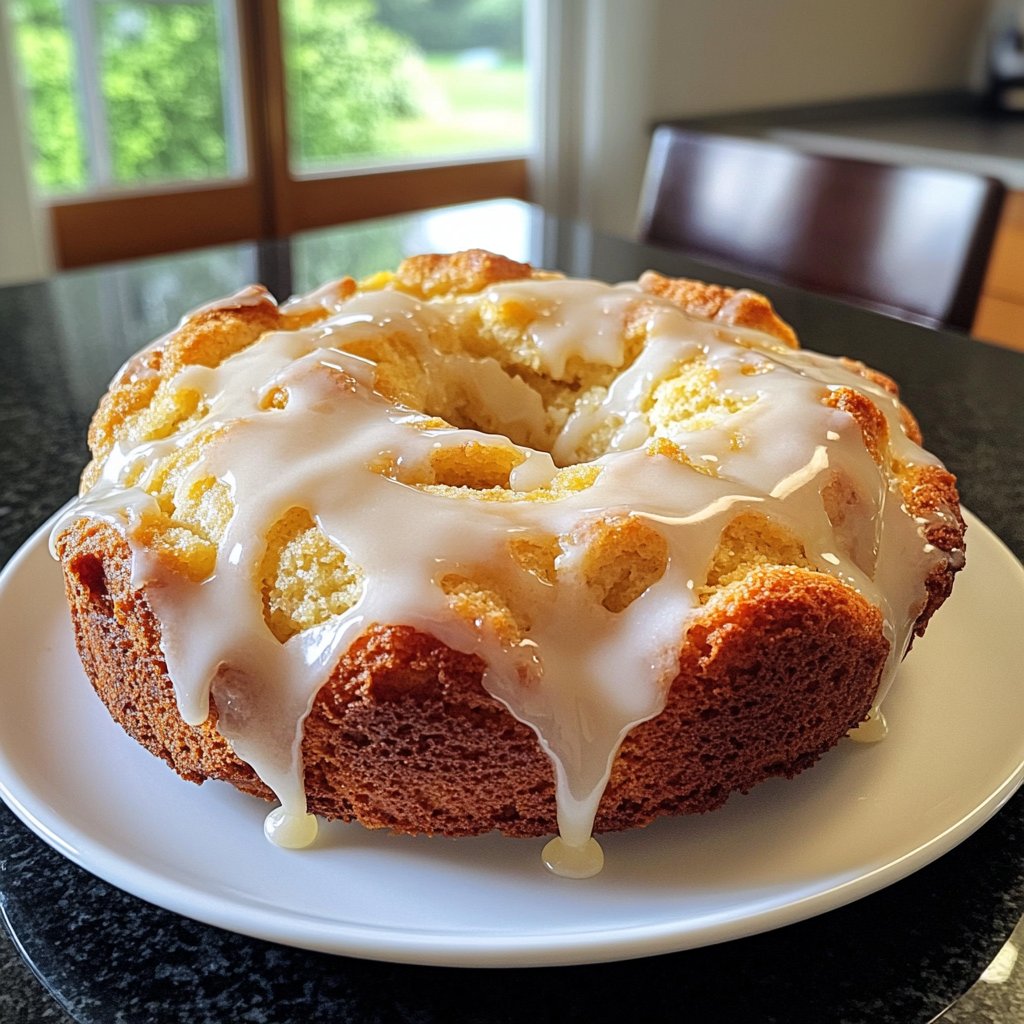Zitronenkuchen mit feiner Krume